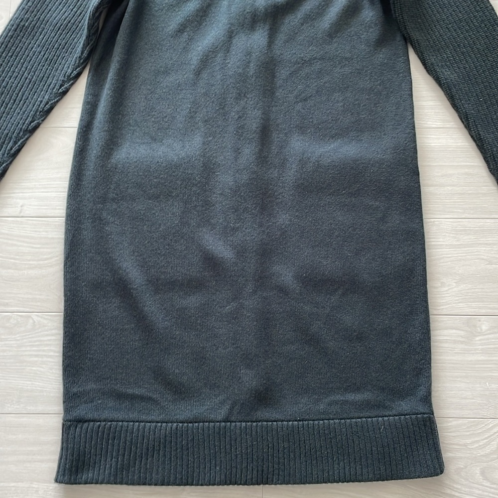 Akris Pine Green Italian Cashmere & Napa Leather Cardigan - Picture 12 of 16